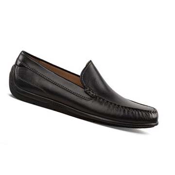 Men's Ecco Classic Moc 2.0 Moccasins Black / Black | USA 579YXF